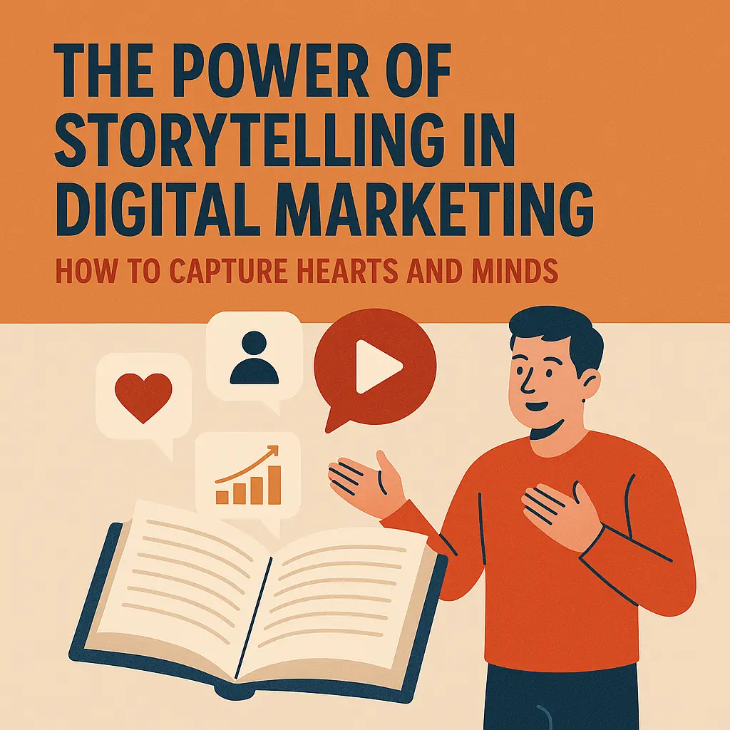 Best digital marketer in Kasaragod, power of storytelling in digital marketing blog content picture